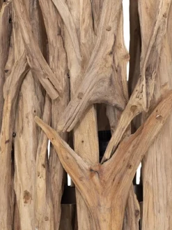 Must Living Vloerlamp Forest Teakhout Naturel