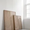 Must Living Wanddecoratie Elyn Bruin Jute Small 76x102cm
