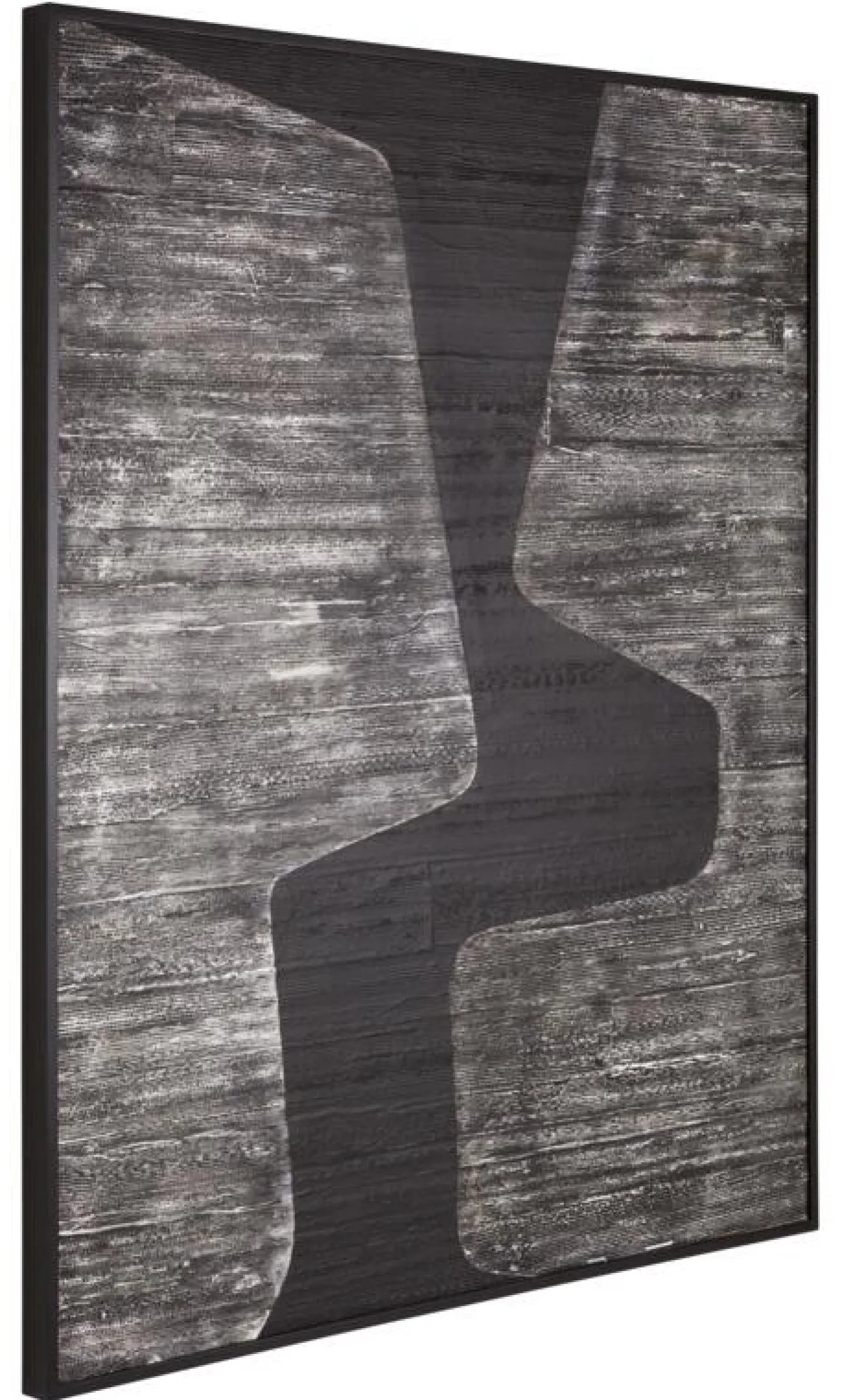 Must Living Wanddecoratie Opposites Attract Bananenschors Large 100x127cm