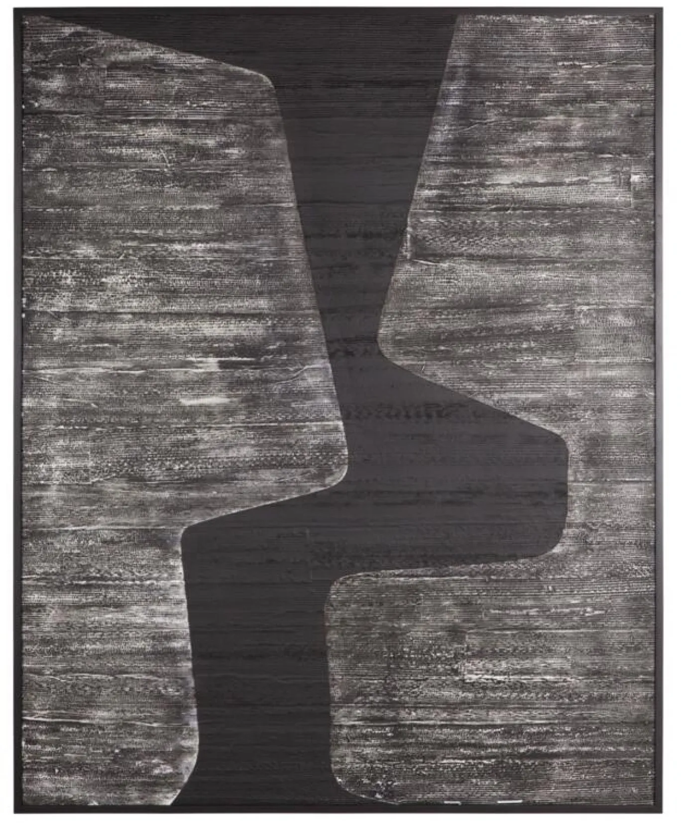Must Living Wanddecoratie Opposites Attract Bananenschors Large 100x127cm