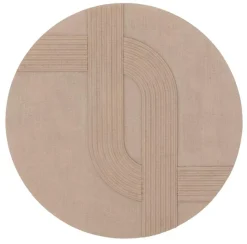 Must Living Wanddecoratie Ronja Bruin Ø86cm