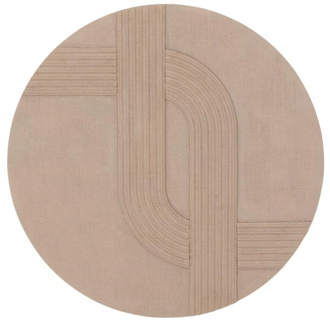 Must Living Wanddecoratie Ronja Bruin Ø86cm
