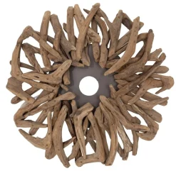 Must Living Wandlamp Zena Naturel Ø50cm