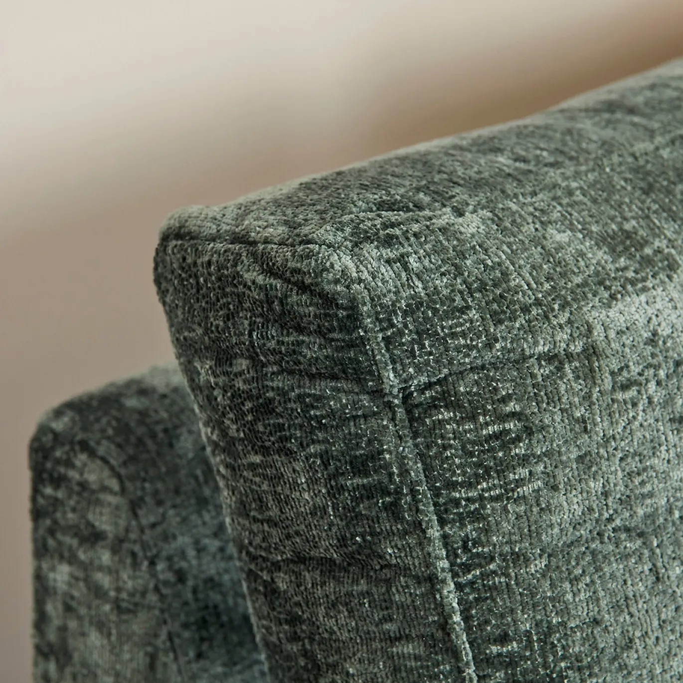 MySofa Bank Alma Groen 2,5-zits + Divan Links