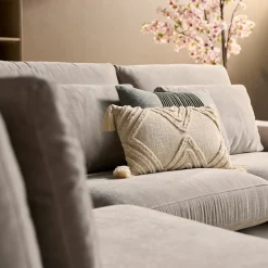 MySofa Bank Jesse 2,5 zits + Ottomane Rechts Beige