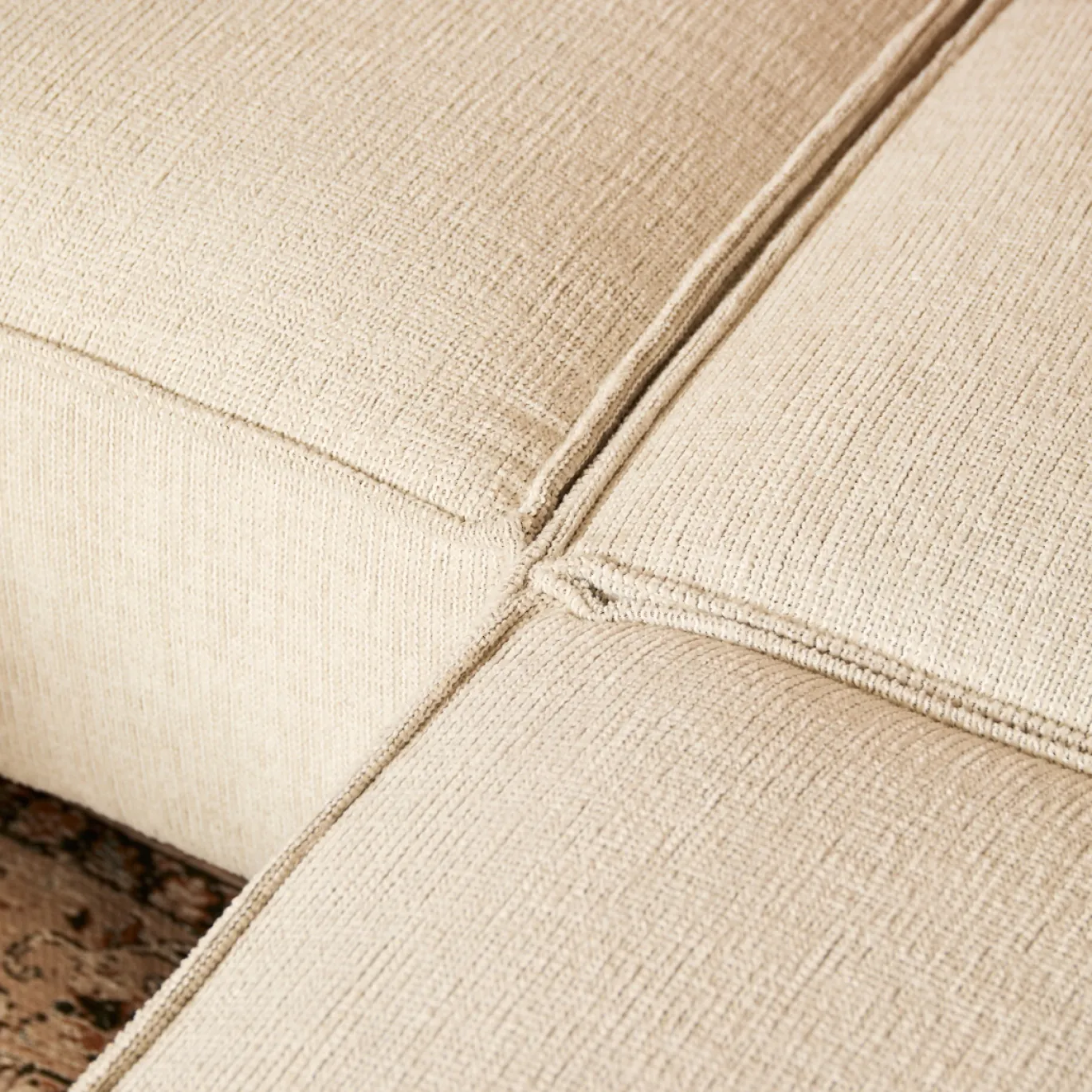MySofa Floris Divan Links + 2,5 zits Beige