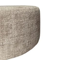 My Sofa Hocker Rond 60cm Cremona 02 Beige