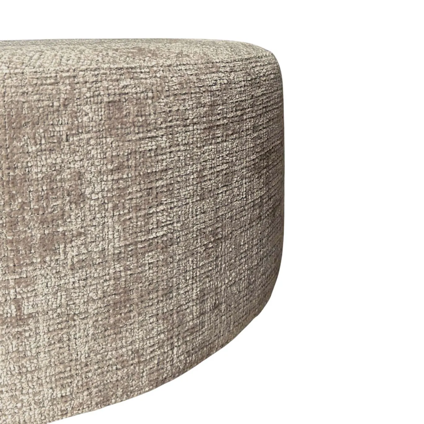 My Sofa Hocker Rond 60cm Cremona 14 Taupe