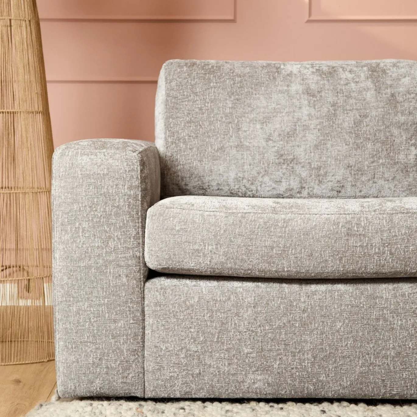 MySofa Hoekbank Alma Greige 2,5-Zits + Divan Rechts