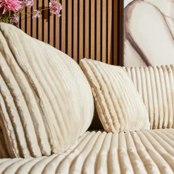MySofa Hoekbank Teddy Beige Links