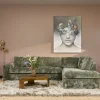 MySofa Hoekbank Teddy Groen Rechts