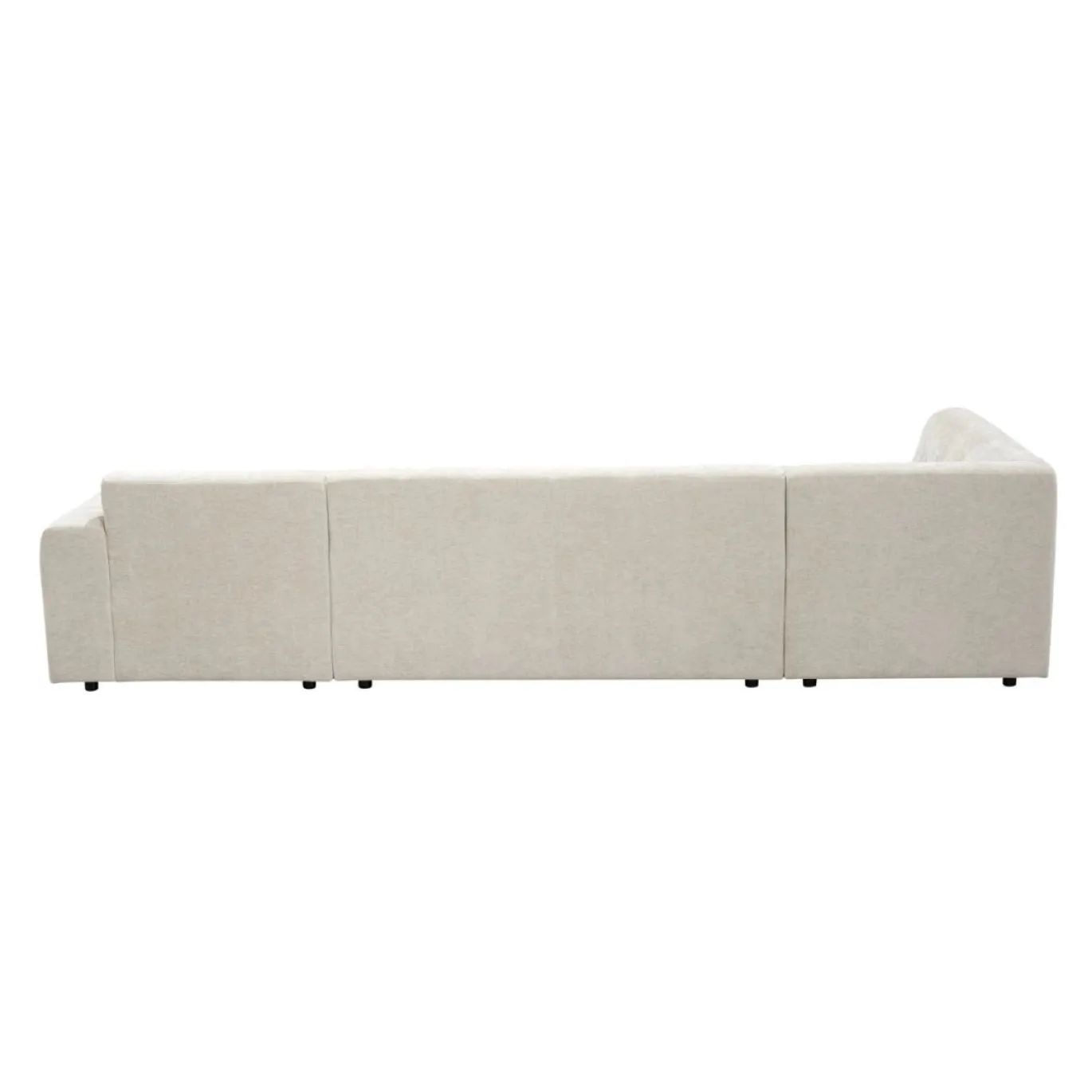 MySofa U-bank Ruby Beige Lounge R + 2,5-Zits + Ottomane L