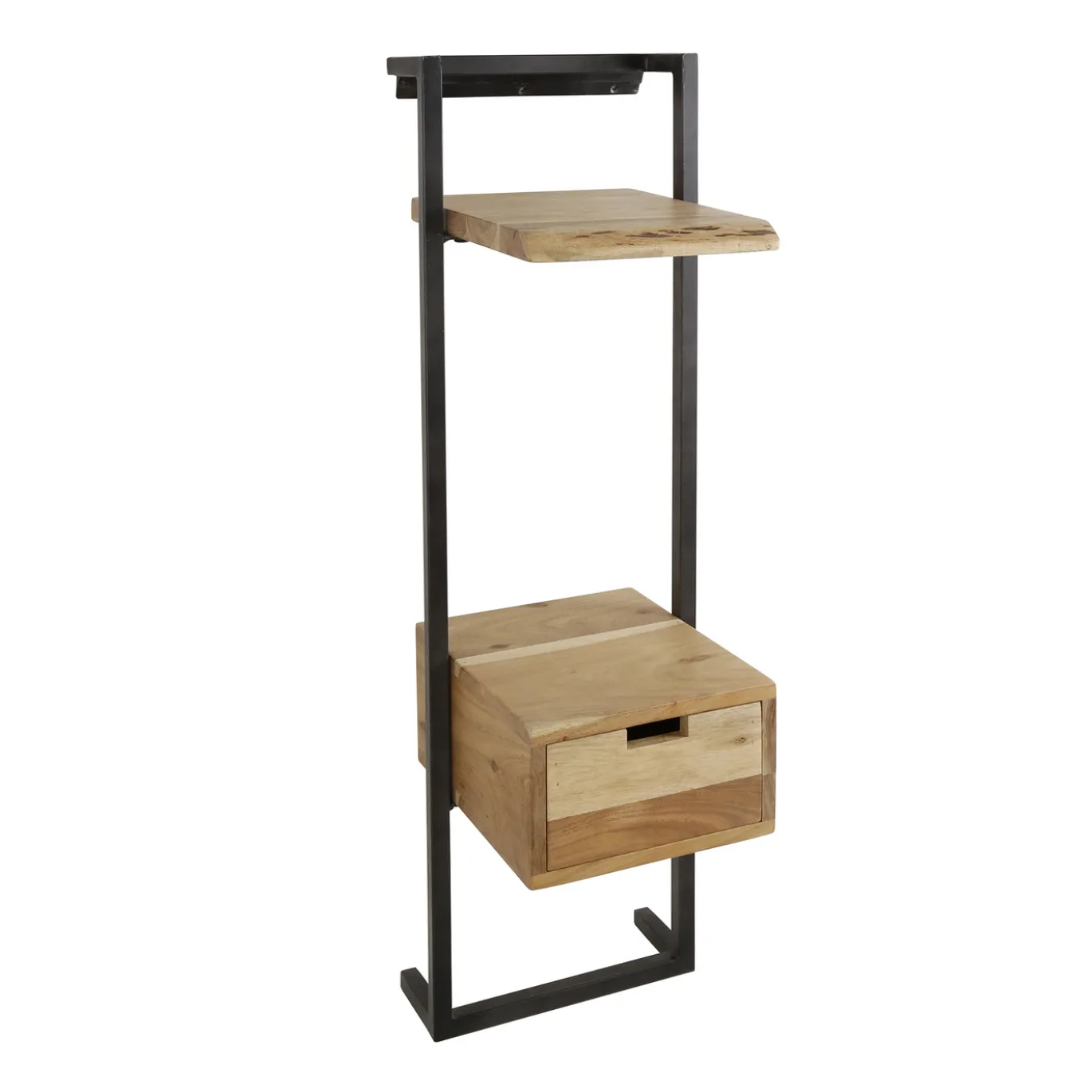 Nachtkastje Air Solid XS Massief Acacia Naturel - Giga Meubel