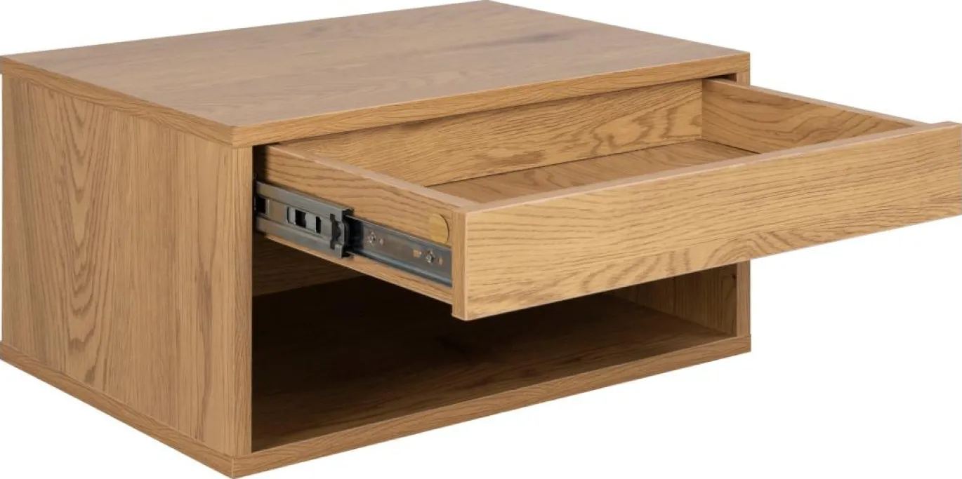 Nachtkastje Avino Eiken 50cm - Giga Living
