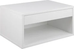 Nachtkastje Avino Wit 50cm - Giga Living