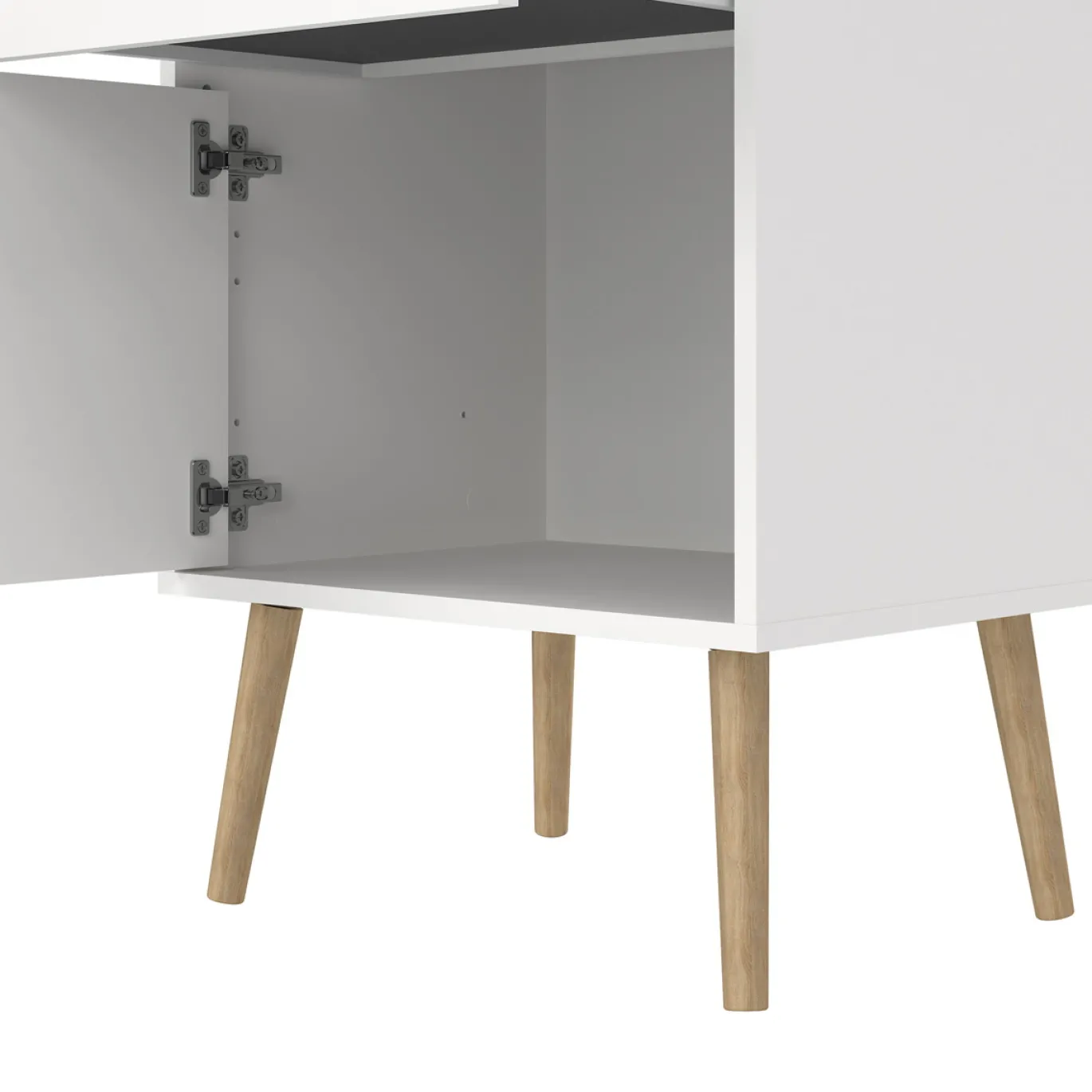 Nachtkastje Bodo Wit - Giga Living