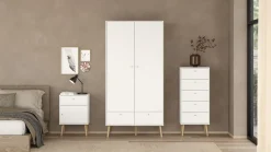 Nachtkastje Bodo Wit - Giga Living