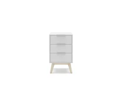 Nachtkastje Campus 3L Wit Wax - Giga Meubel
