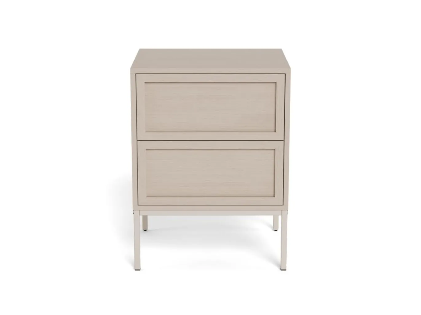 Nachtkastje Darvo Grijs 61cm - Giga Living