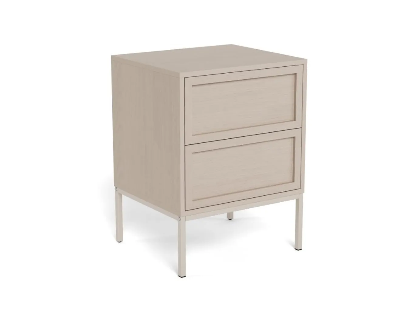 Nachtkastje Darvo Grijs 61cm - Giga Living