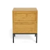 Nachtkastje Darvo Wild Eiken Naturel 61cm - Giga Living
