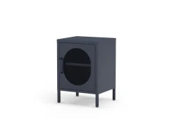 Nachtkastje Diora 1d Blauw - Giga Meubel