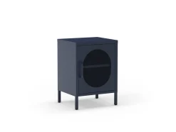 Nachtkastje Diora 1d Blauw - Giga Meubel