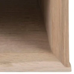 Nachtkastje Dysta Eikenfineer Wit 21cm - Giga Living