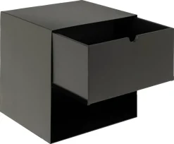 Nachtkastje Emina Zwart 30cm - Giga Living