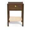Nachtkastje Hudson Gerookt Eiken 60cm - Giga Living