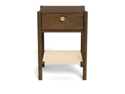 Nachtkastje Hudson Gerookt Eiken 60cm - Giga Living
