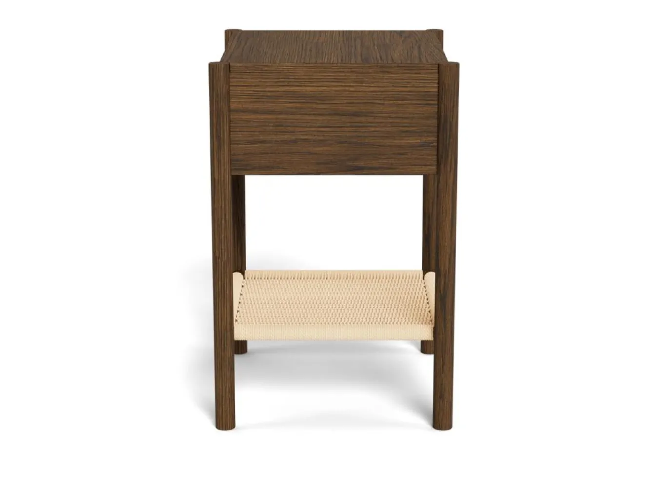 Nachtkastje Hudson Gerookt Eiken 60cm - Giga Living