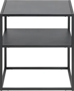 Nachtkastje Keaton Zwart 50,5cm - Giga Living