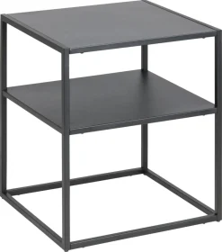 Nachtkastje Keaton Zwart 50,5cm - Giga Living