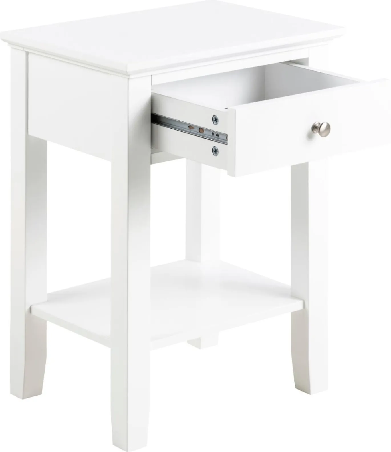 Nachtkastje Koster Mdf Wit - Giga Living