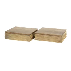 Nachtkastje Layer XS Naturel Set van 2 - Giga Meubel