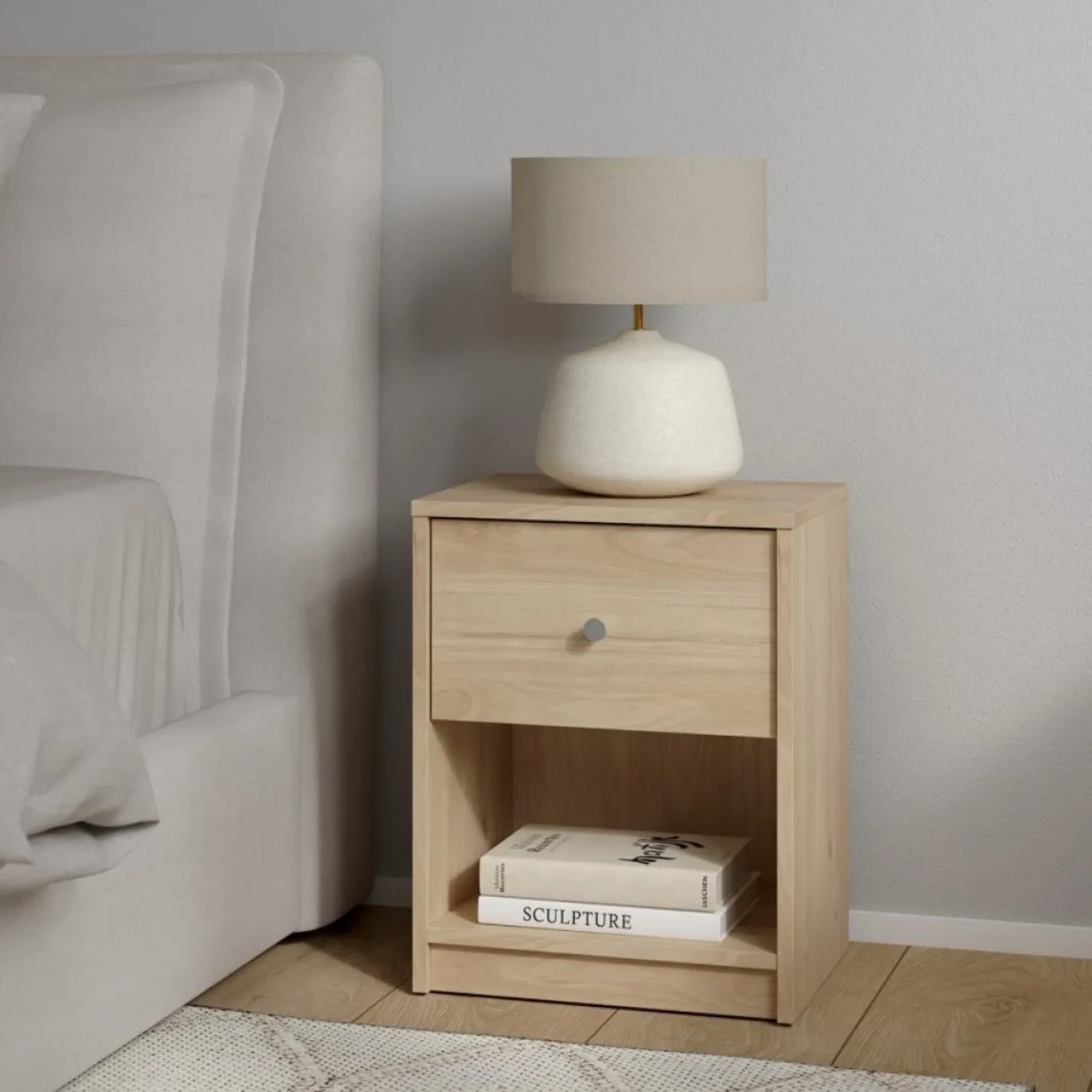 Nachtkastje May Jackson Hickory Set van 2 - Giga Living