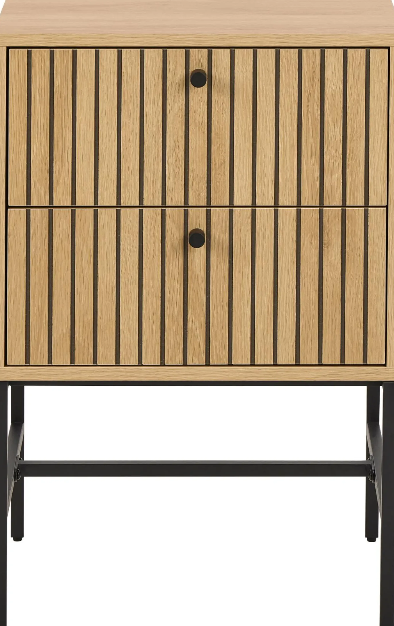 Nachtkastje Muuto Naturel 45x70cm MDF - Giga Living