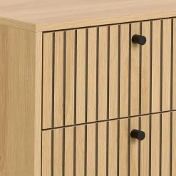 Nachtkastje Muuto Naturel 45x70cm MDF - Giga Living