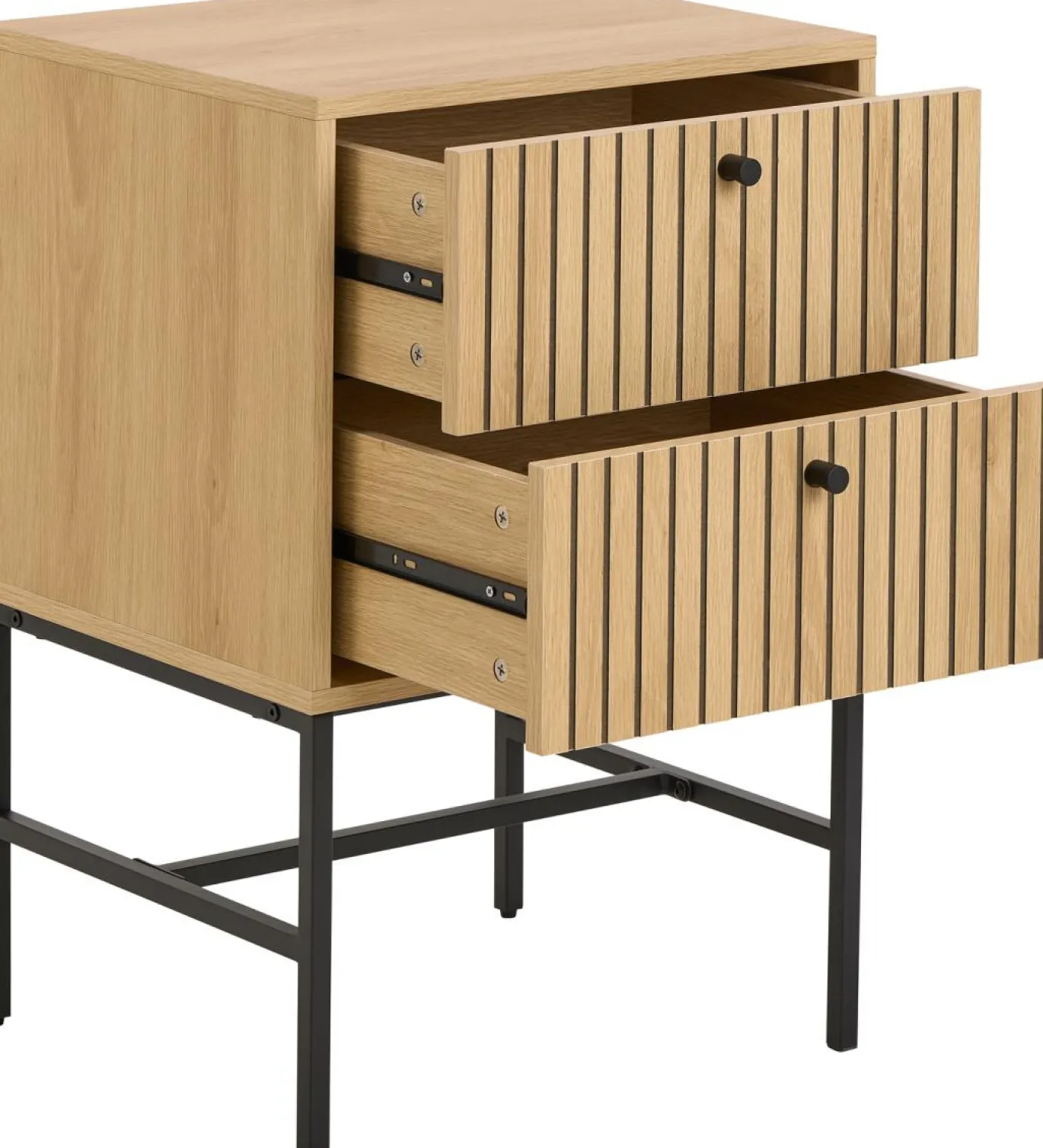 Nachtkastje Muuto Naturel 45x70cm MDF - Giga Living