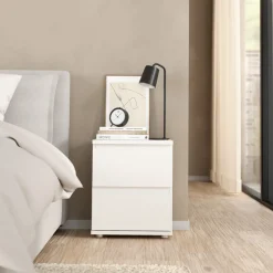 Nachtkastje Nova Wit - Giga Living
