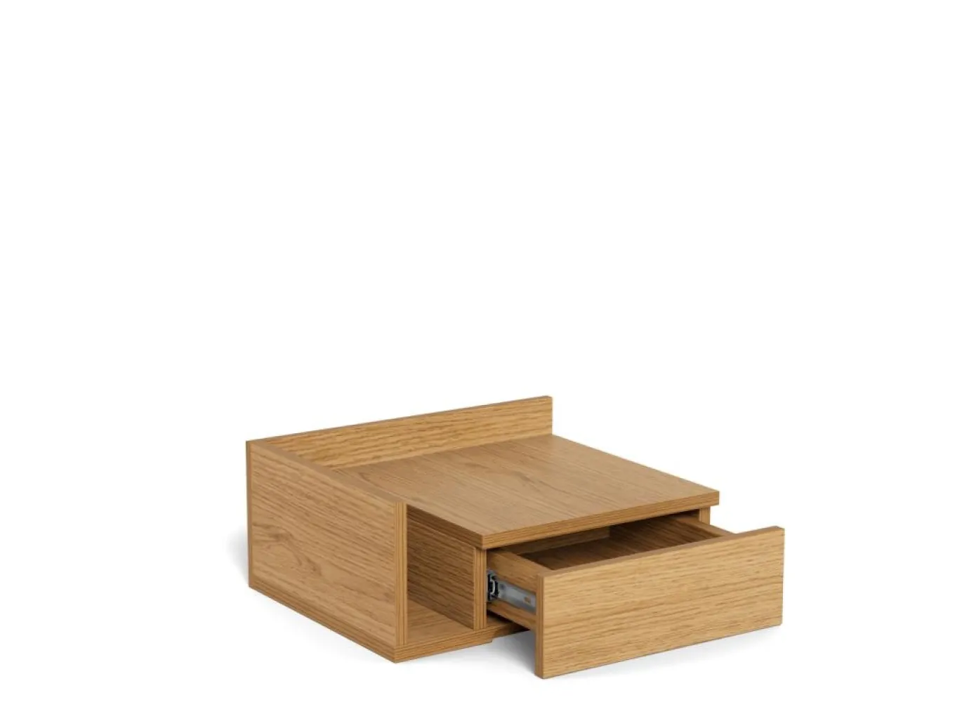 Nachtkastje Nyro Eiken 40cm - Giga Living