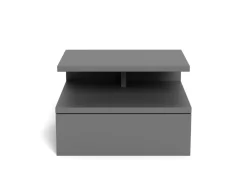 Nachtkastje Nyro Grijs 35cm - Giga Living