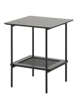 Nachtkastje Pensacola Zwart 45x45cm - Giga Living