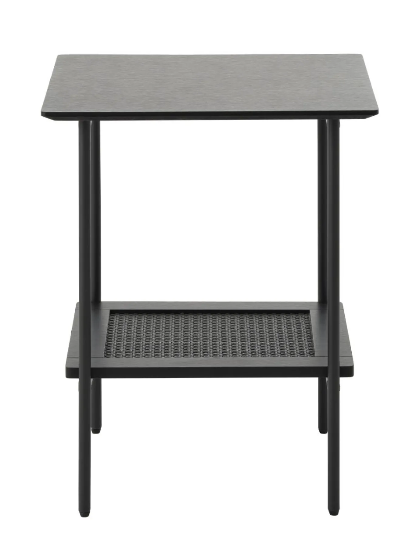Nachtkastje Pensacola Zwart 45x45cm - Giga Living