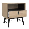 Nachtkastje Ry Jackson Hickory 53cm - Giga Living