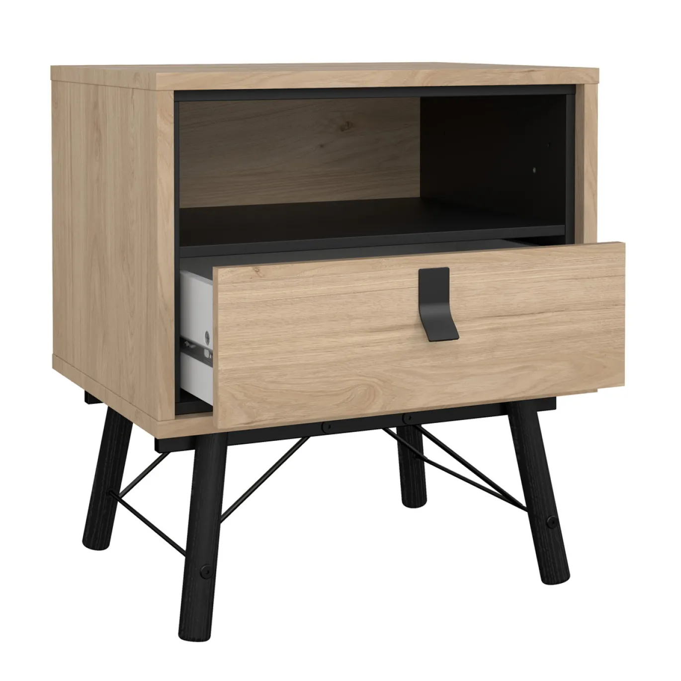 Nachtkastje Ry Jackson Hickory 53cm - Giga Living