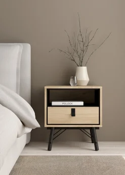 Nachtkastje Ry Jackson Hickory 53cm - Giga Living