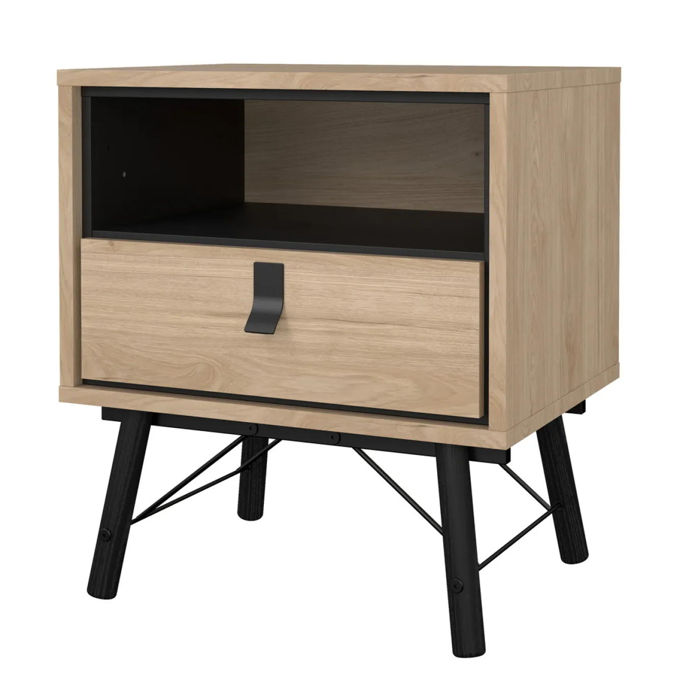 Nachtkastje Ry Jackson Hickory 53cm - Giga Living