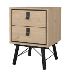 Nachtkastje Ry Jackson Hickory 43cm - Giga Living